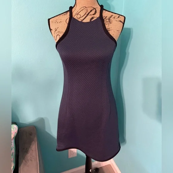 EUC 3.1 Phillip Lim Halter Style Textured Mini Dress Size 2